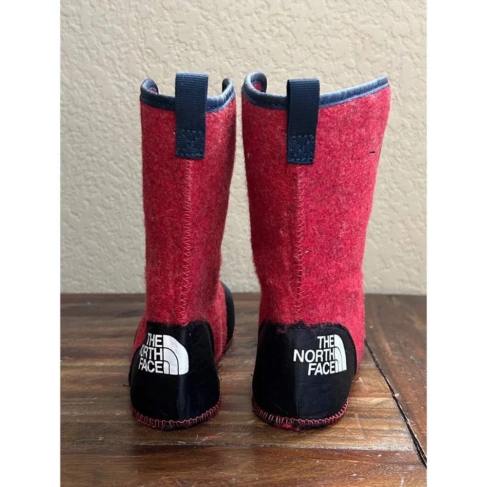 The North Face Alpenglow Waterproof Insulated Snow Boots Boys US 5 ThermaFelt